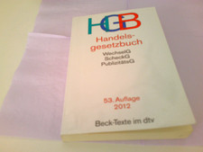Handelsgesetzbuch HGB - Buch - Beck-Texte - gebraucht