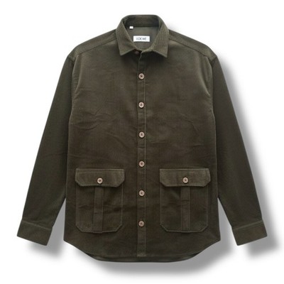 LOEWE OVERSHIRT MADE OF CORDUROY   EXCLUSIVE SHIRT JACKET / SHIRT BLAZER, L/XL
