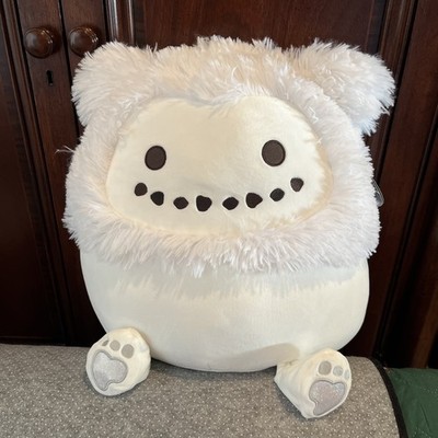 Squishmallows 16  BENNY the Bigfoot White Snowman SELECT SERIES