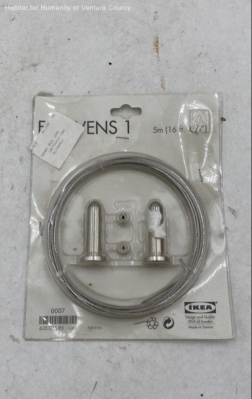 Ikea Frekvens Stainless Steel Curtain Wire