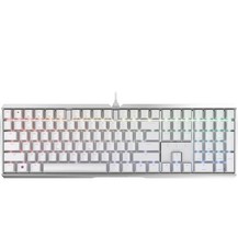 Cherry MX 3.0S, Wired Mechanical Gaming Keyboard, Aluminum RGB MX Red Switches