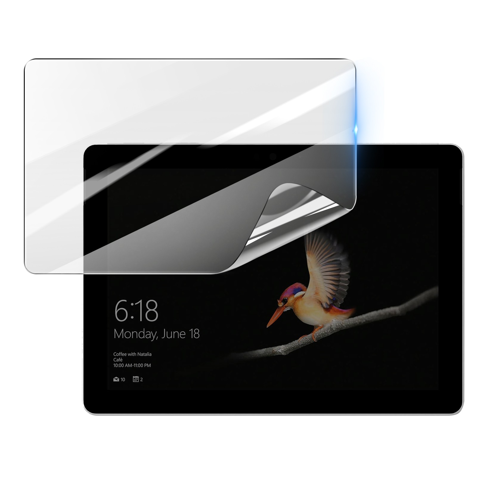 Film hydrogel Surface Go 10.1 protection écran tablette tactile anti-rayures
