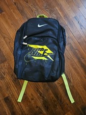 Nike 3BRAND Graphic Backpack Black/Volt 30L Bottle Holder  Pockets