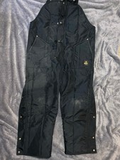 RefrigiWear Iron Tuff High Bib Overalls Style 0385R XL