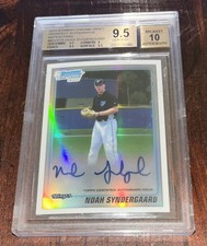 2010 Bowman Chrome Draft Picks Refractor Auto #BDPP75 Noah Syndergaard /500