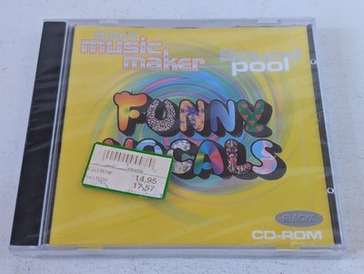Magix Music Maker Sound Pool Funny Vocals New Sealed PC CD-ROM 90's Music Sample