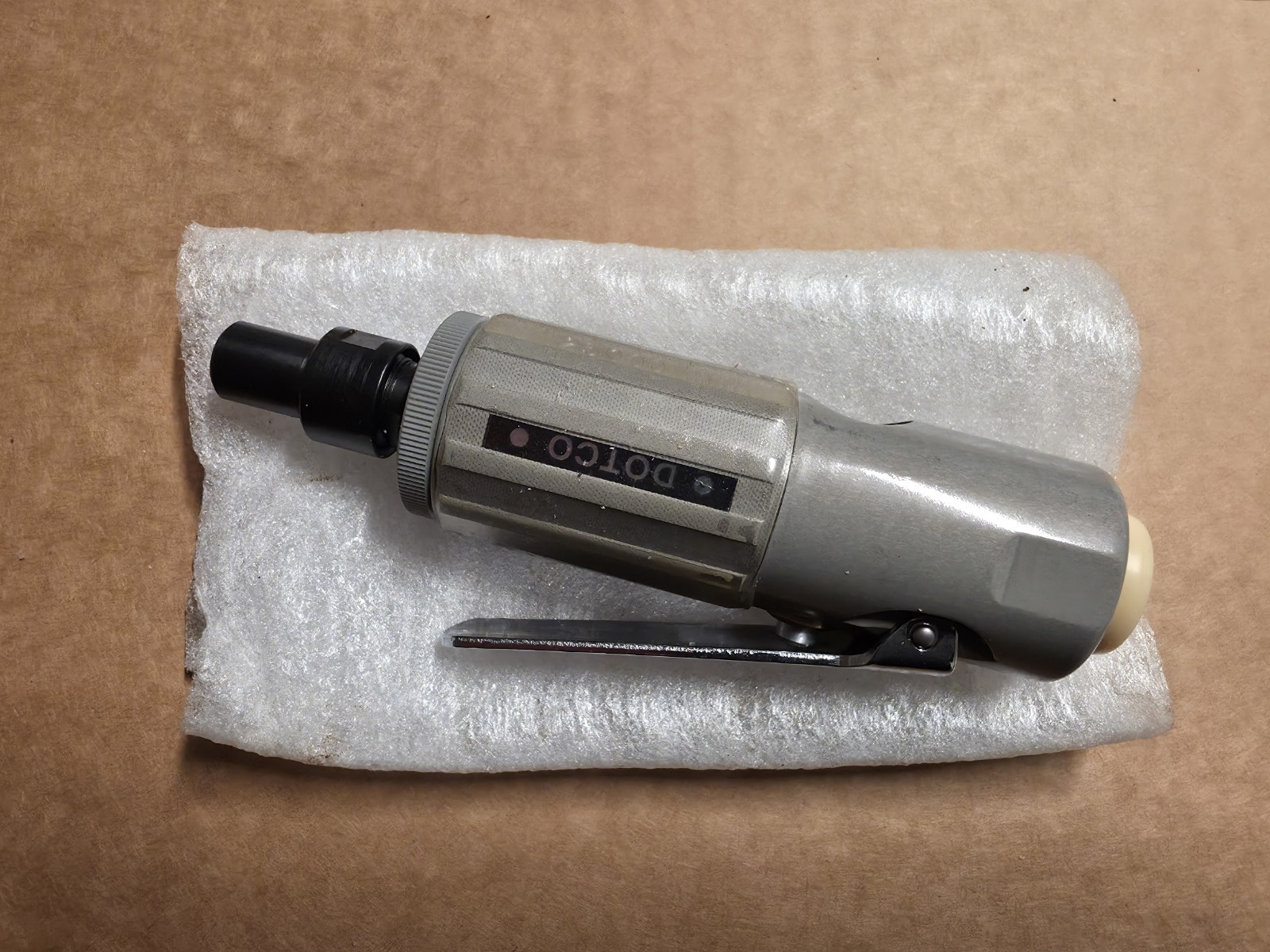 NEW Dotco 10L1082-36 Inline Pneumatic Die Grinder 1/4" Collet 25,000 RPM USA