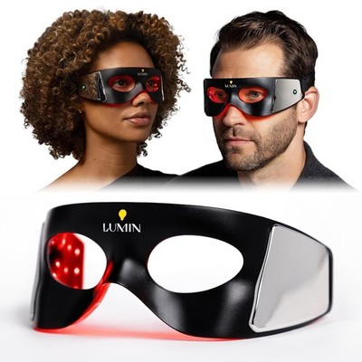 Luminator LED Eye Mask for Men and Women Skincare - Anti-Aging, Boost Black