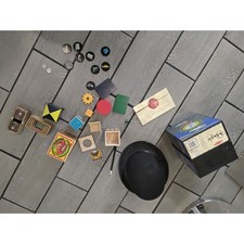 Melissa Doug Deluxe Magic Set Wooden Tricks Beginner Magic Kit with add Hat