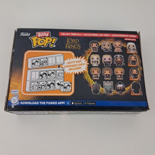 Funko Bitty Pop! Lord Of The Rings 4 Pack Vinyl Figures Boxed - Picture 2 of 5