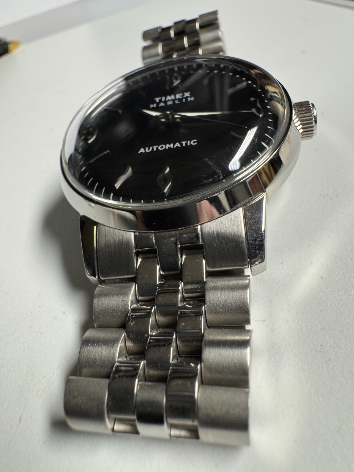 Timex Marlin Automatic Reissue Midnight Black 40M… - image 9