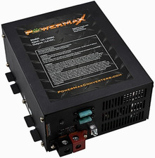 RV Converter 60 Amp 12V Power Converter with Built-In 4 Stage Smart Battery Ch