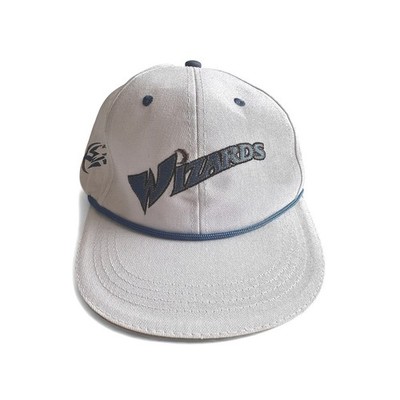 Sky High Marketing Washington Wizards Snapback Hat White Blue FTX Rope Cap OSFM