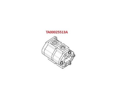 GENUINE Hydraulic Pump for TYM Branson 5025C