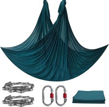 Aerial Yoga Hammock Aerial Pilates Silk Yoga Swing Set include Carabiners