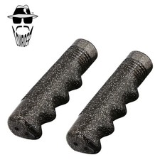 Original Lowrider Metallic Sparkle Flake Grips 7/8" x 115mm Sparkle Black Pair.