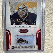 2010/11 Panini Certified Masked Marvels  Sabres Red Ryan Miller 204/250