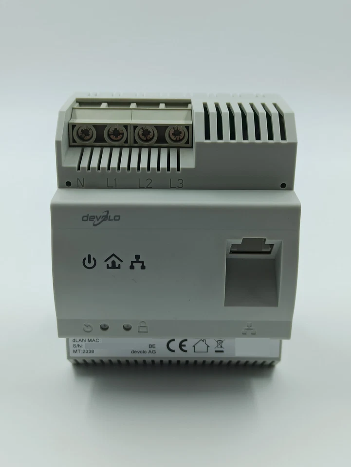 devolo dLAN 200 AVpro DINrail Powerline Bridge Phasenkoppler MT 2338 - Bild 2 von 4