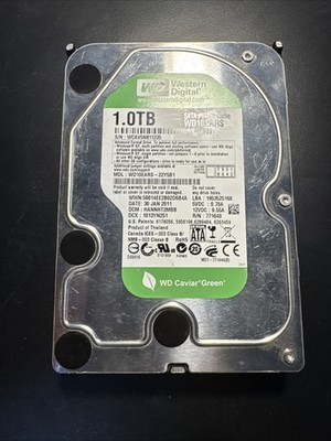 Western Digital WD Caviar Green WD10EARS 1 TB 3.5'' SATA II Hard Drive