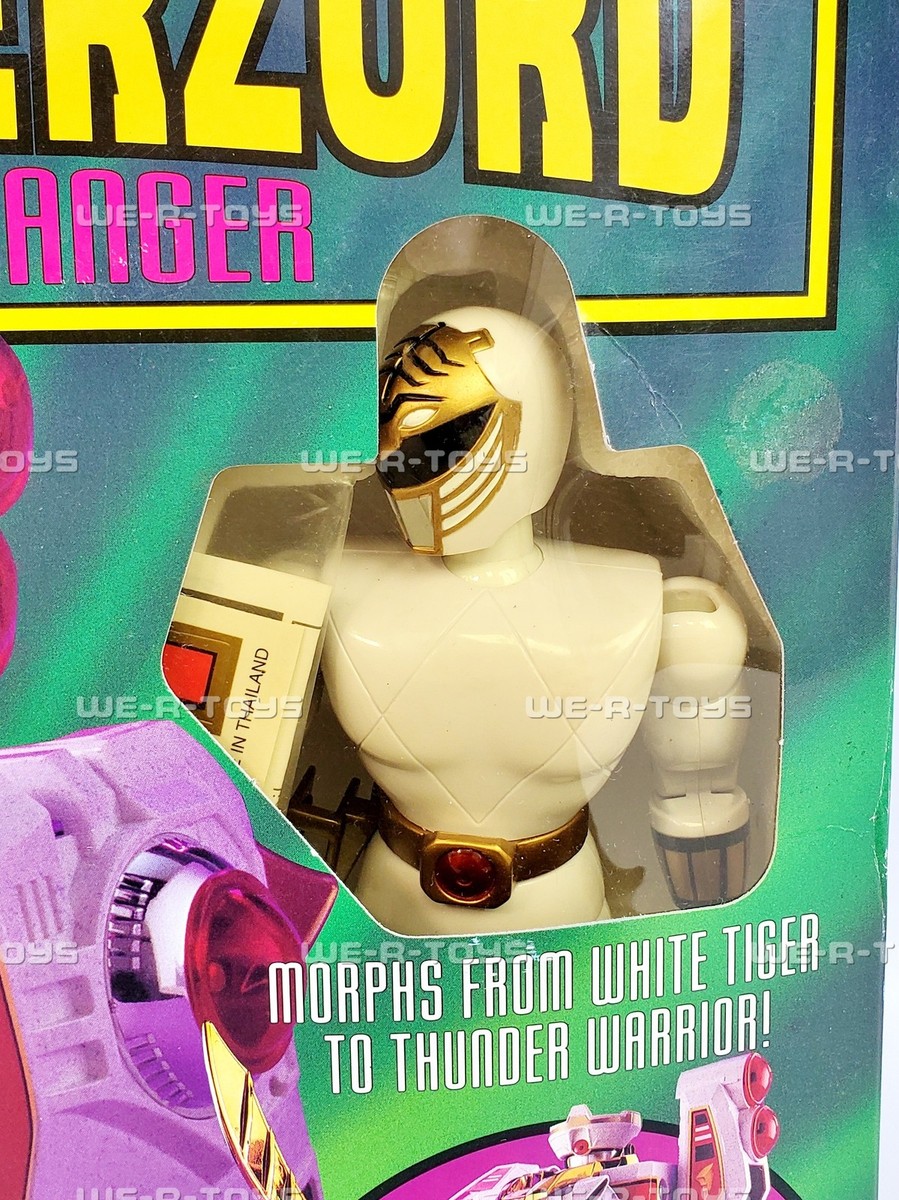 Mighty Morphin Power Rangers White Tigerzord and the White Ranger