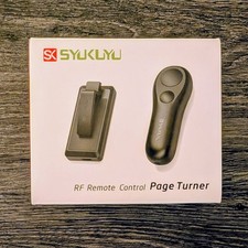 Syukuyu RF Remote Control Page Turner for Kindle / iPhone / iPad /android