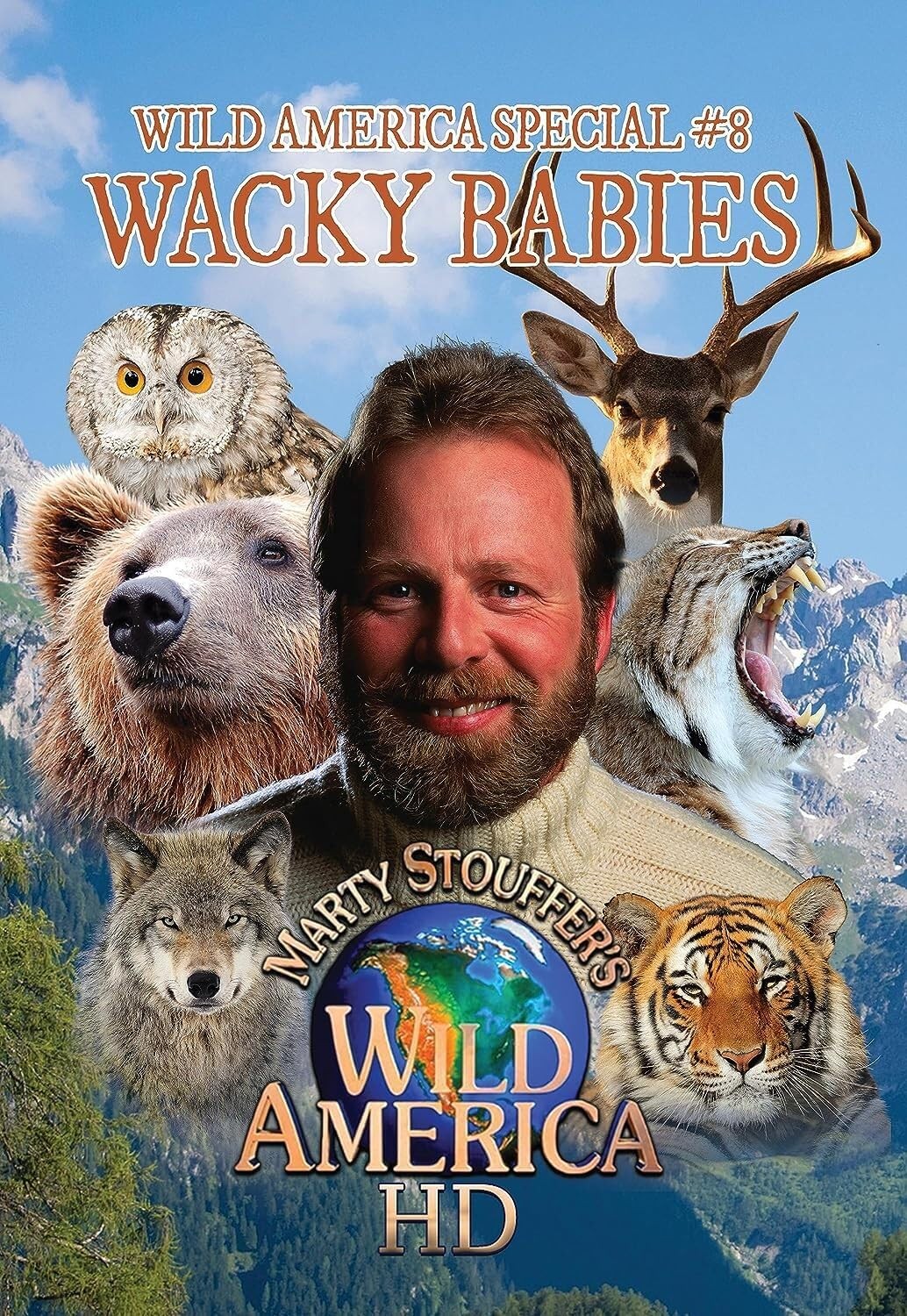 Wild America Special #8 Wacky Babies (DVD) Marty Stouffer