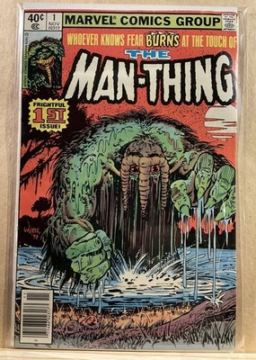 MAN-THING Comic Lot   13 Issues   Whoever ~ Whatever. Bronze Age.