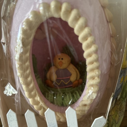 Vintage Panoramic Sugar Easter Egg By Kencraft - Bild 2 von 4
