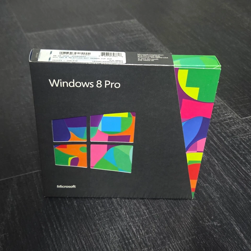 Microsoft Windows 8 Pro (Retail Upgrade) – 32/64-Bit, mit Key & Originalverpack. - Bild 2 von 3