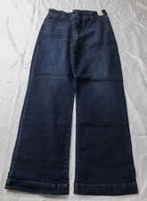 Judy Blue Women's High-Waisted Wide-leg Jeans AC2 Dark Stone Size: 11/30 NWT