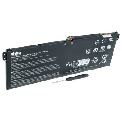 Akku für Acer AC14B13J 4ICP5/57/80 AC14B18J AC14B18J(3ICP5/57/80) 3500mAh 11,4V
