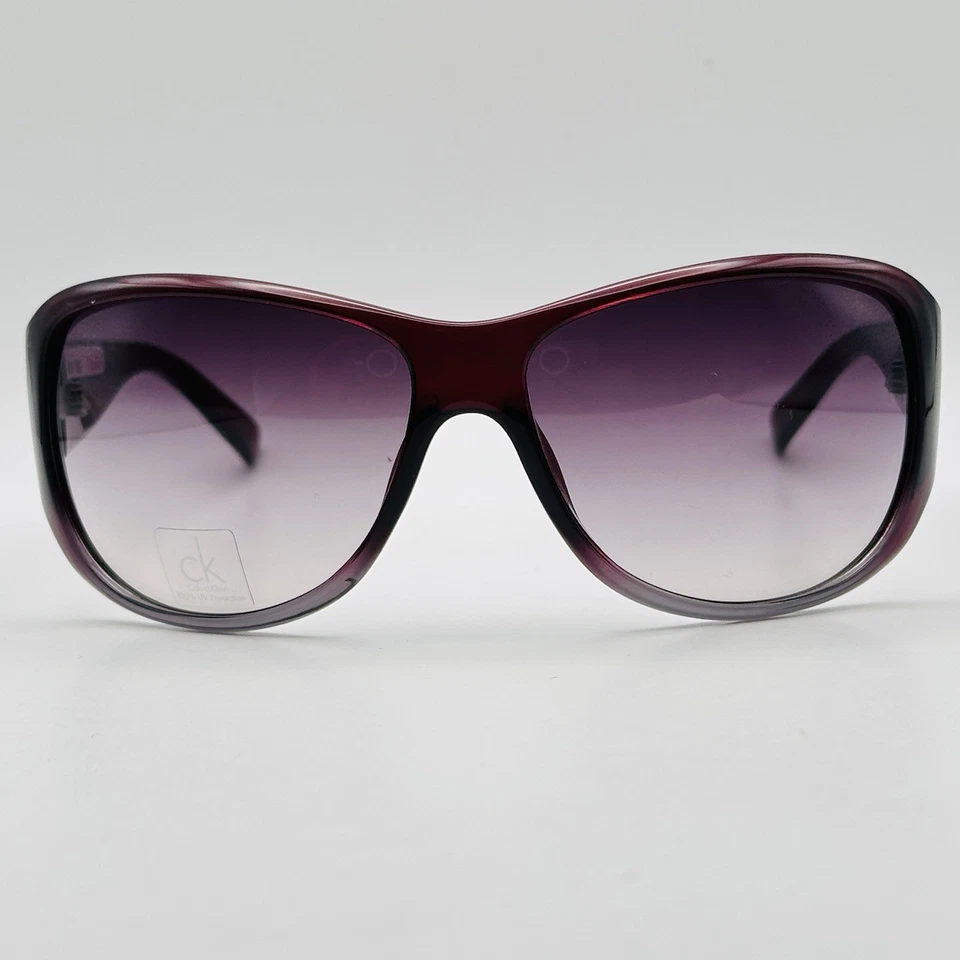 Calvin Klein Sonnenbrille Damen oval lila Logo Mod. ck 3079S Y2K NEU - Bild 2 von 4