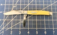 VTG Cattaraugus 22187 Composition Serpentine Stock Jack Folding Pocket Knife!