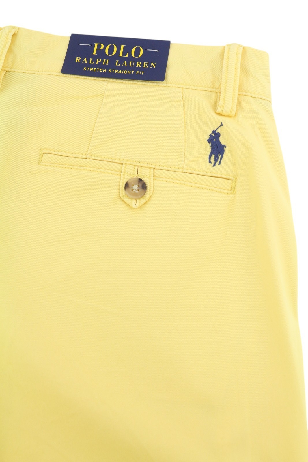 RALPH LAUREN Men's Shorts W29 Yellow Bedford Stretch Chino RRP196 * image 5