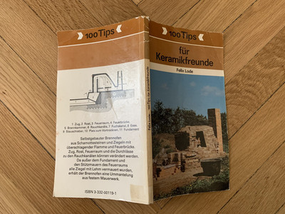Alte Bilderheft ''100 Tips für Keramikfreunde'' 1. Auflage 1987, 112 S
