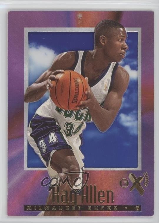 1996-97 Skybox E-X2000 Ray Allen #37 HOF 04dh