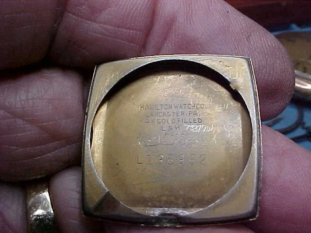 RELOJ HAMILTON DYSON MODELO HOMBRE MOVIMIENTO 747 GF VINTAGE EN CAJA ORIGINAL Foto 4 de 4