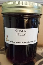 Organic Grape Jelly 8oz – Arkansas Grown | Small Batch | Vegan & Gluten-Free | G