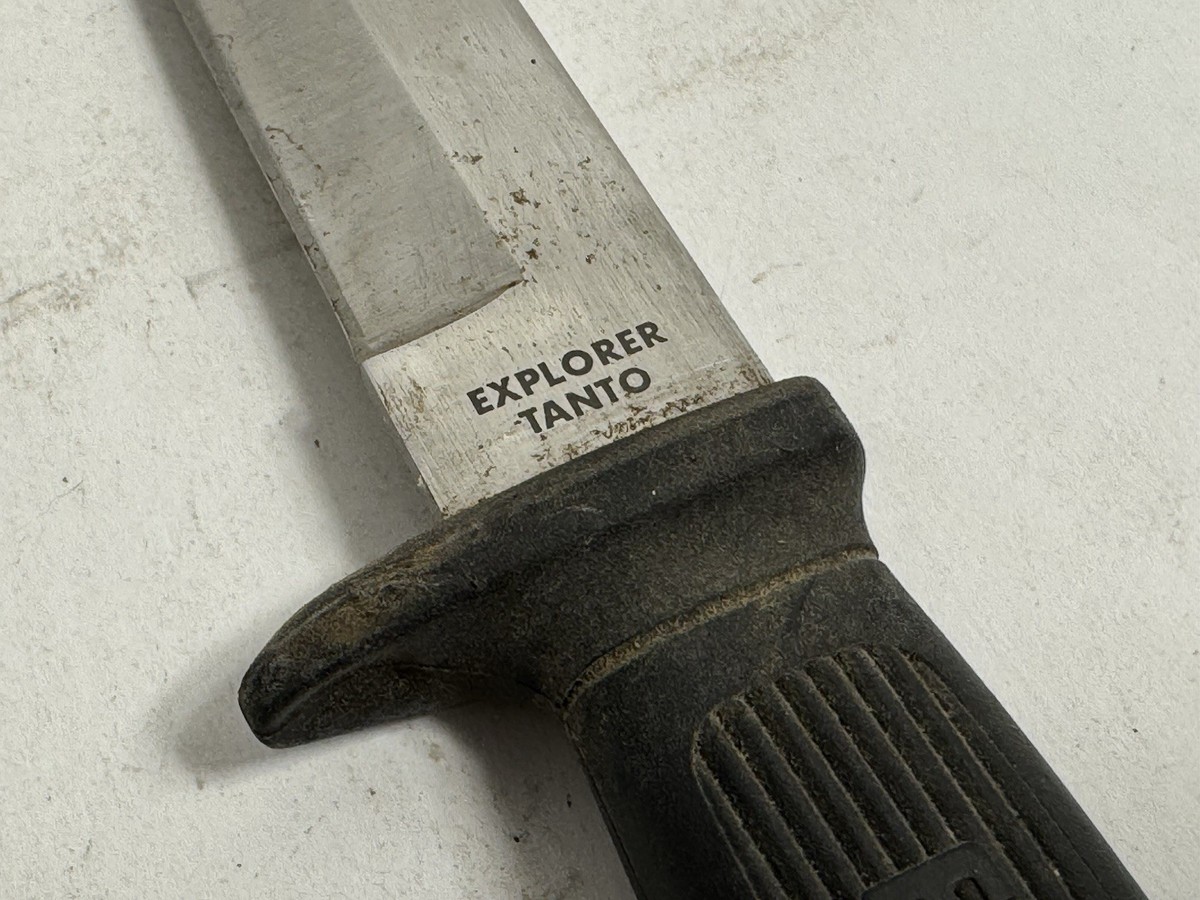 TANTO EXPLORER 440 Stainless 21-154K JAPAN Fixed Blade Knife W