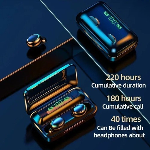 TWS F9-5 Earphone Bluetooth 5.3 Wireless Headphones Stereo Sports Waterproof - 第 2/8 張圖片