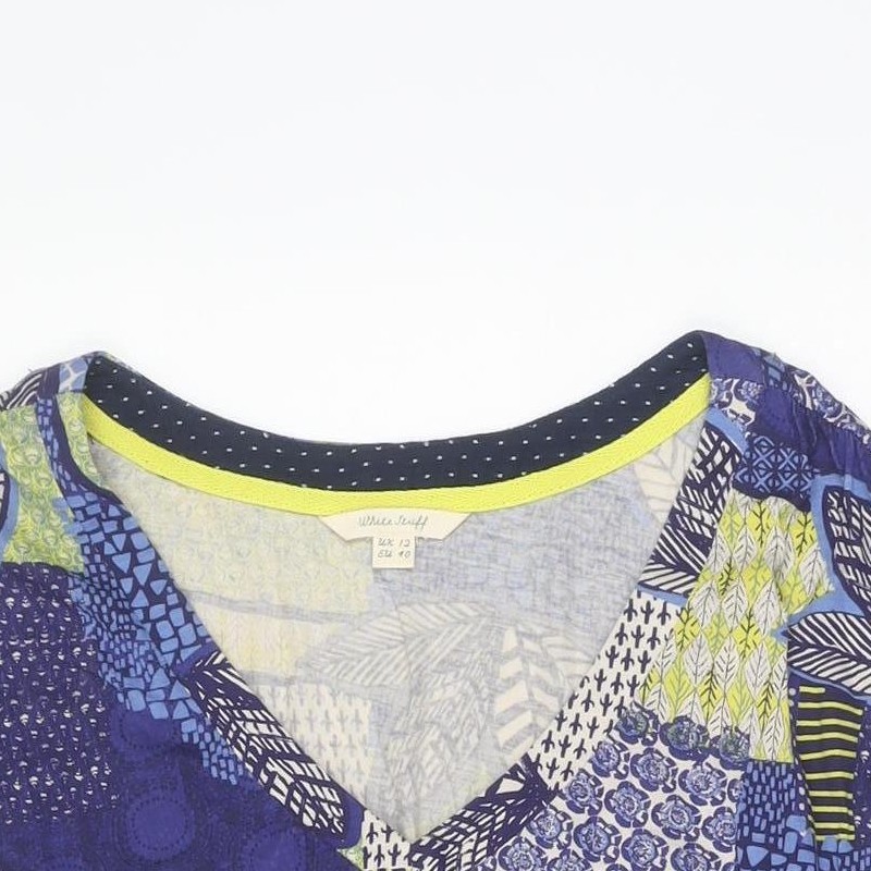 White Stuff Women's Multicoloured Patchwork Dress… - image 7