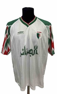 MAGLIA CALCIO SHIRT CAMISETA JERSEY ALGERIE VINTAGE