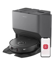 Roborock Robotic Vacuum Cleaner Black, Self-Washing, Self-Emptying, 6000Pa