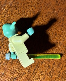 Lego Star Wars 7103 7260 4502 Yoda No Eyes Minifigure Sw0051 READ