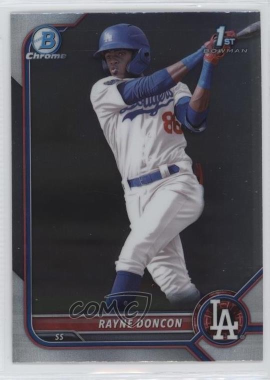 2022 Bowman Chrome Prospects Rayne Doncon #BCP-202 6b4