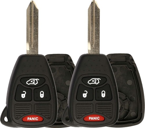 2-Pack Keyless Entry Remote Fob For Ford F-150, F-250, Expedition, Econoline (1999-2017)