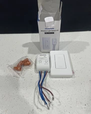 Dewenwils Wireless Light Switch Kit Remote Control For Lights Fan Lamps OPEN BOX