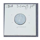 1868 Three Cent Nickel — photo from another recent sale
