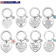 Friendship Gifts For Her Keyring Birthday Leaving Gift For Best Friend Colleague