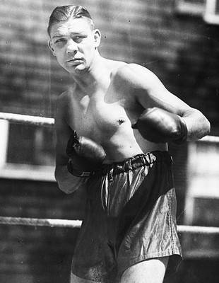 Manhasset Long Island New York Harry Greb squares off during tr- 1923 Old Photo